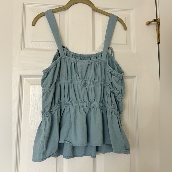 Universal Thread Peplum Tank with Bows | M | Like New - Picture 2 of 3